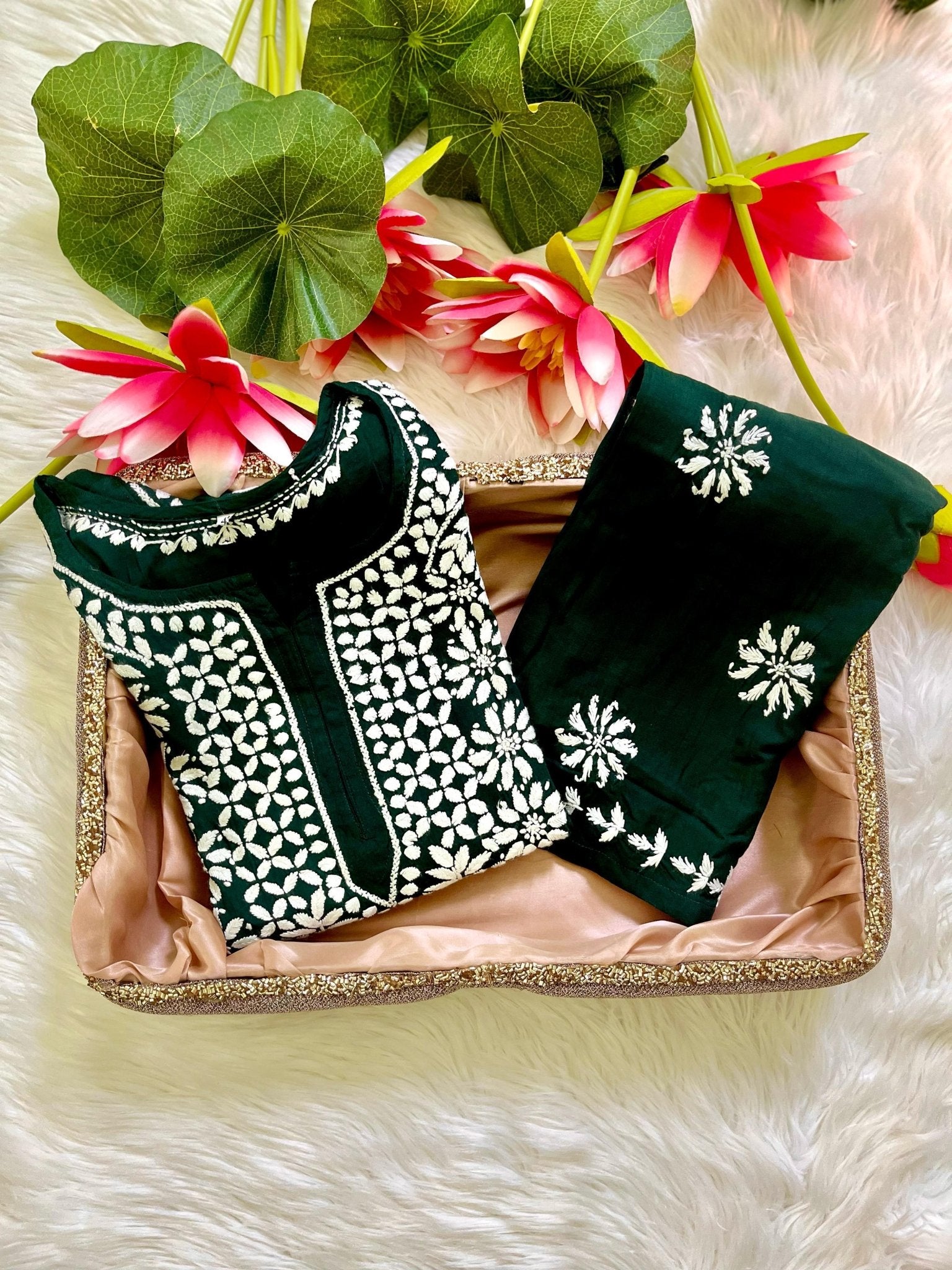 Rayon Ghaspatti stylish Combo - Chikankari official