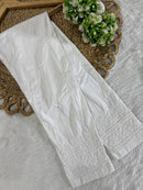 Rayon Long Chikan Kurtas - Chikankari official