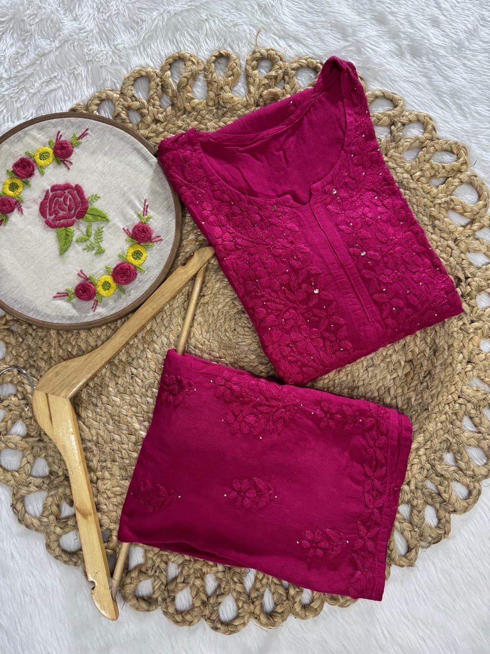 Rayon Muqaish Combo Comforts for everyone - Chikankari official