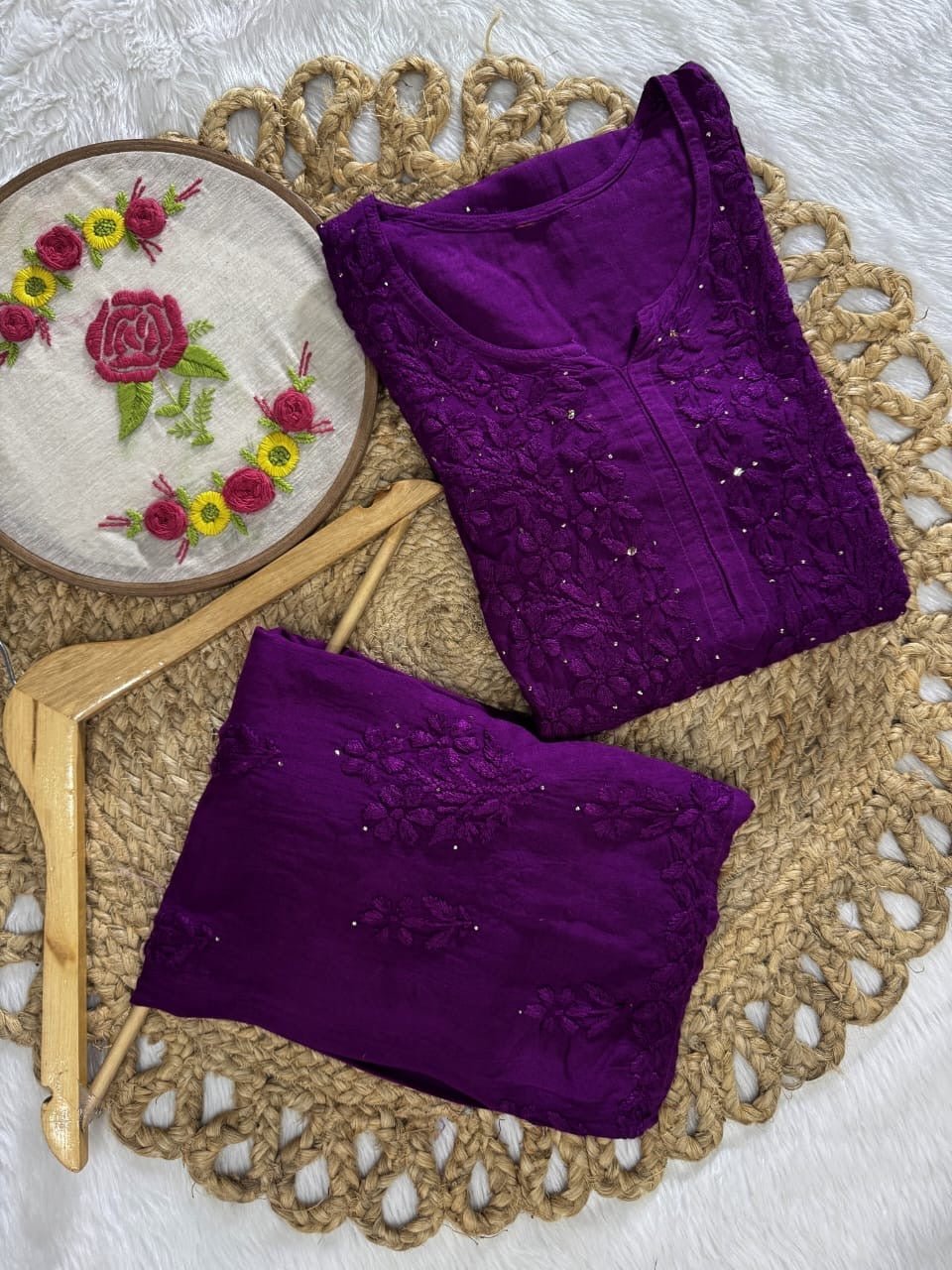Rayon Muqaish Combo Comforts for everyone - Chikankari official