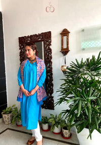 Rayon Muqaish Kurtis - Chikankari official