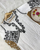 Rayon New Concept Afghani Edition Chikankari combo - Chikankari official