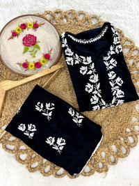 Rayon New Concept Afghani Edition Chikankari combo - Chikankari official