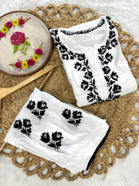 Rayon New Concept Afghani Edition Chikankari combo - Chikankari official