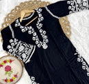Rayon New Concept Afghani Edition Chikankari combo - Chikankari official
