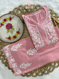 Rayon New Concept Chikankari combo ( Hand Embroidered ) - Chikankari official