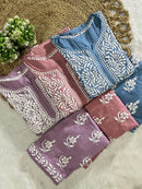 Rayon New Concept plazzo Combo - Chikankari official