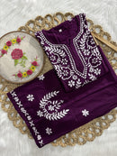 Rayon New Concept Plazzo Combo - Chikankari official