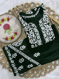 Rayon new concept Plazzo combo - Chikankari official