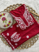 Rayon New Concept Plazzo Combo - Chikankari official