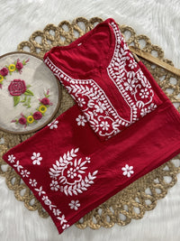 Rayon New Concept Plazzo Combo - Chikankari official