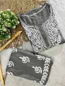 Rayon New Concept plazzo Combo - Chikankari official