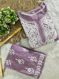 Rayon New Concept plazzo Combo - Chikankari official