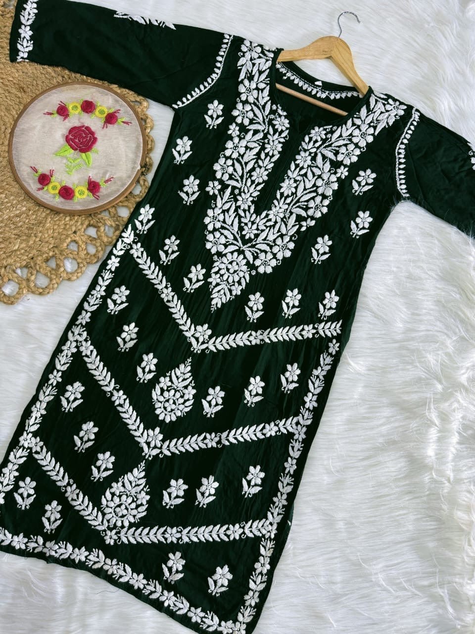 Rayon new concept Plazzo combo - Chikankari official