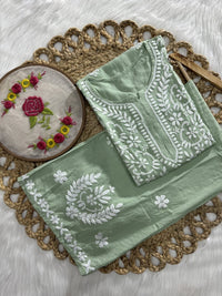 Rayon New Concept Plazzo Combo - Chikankari official