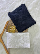 Rayon Short Elegant Soft Tops - Chikankari official