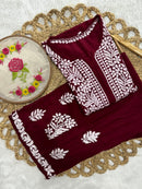 Rayon Trending Chikankari combo - Chikankari official