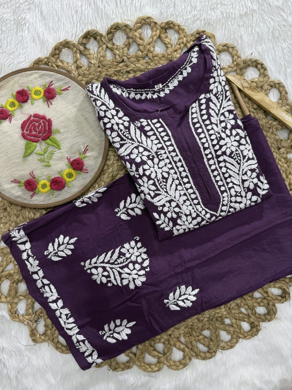 Rayon Trending Chikankari combo - Chikankari official