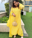 Resham Muqaish Viscose Jall Combo - Chikankari official