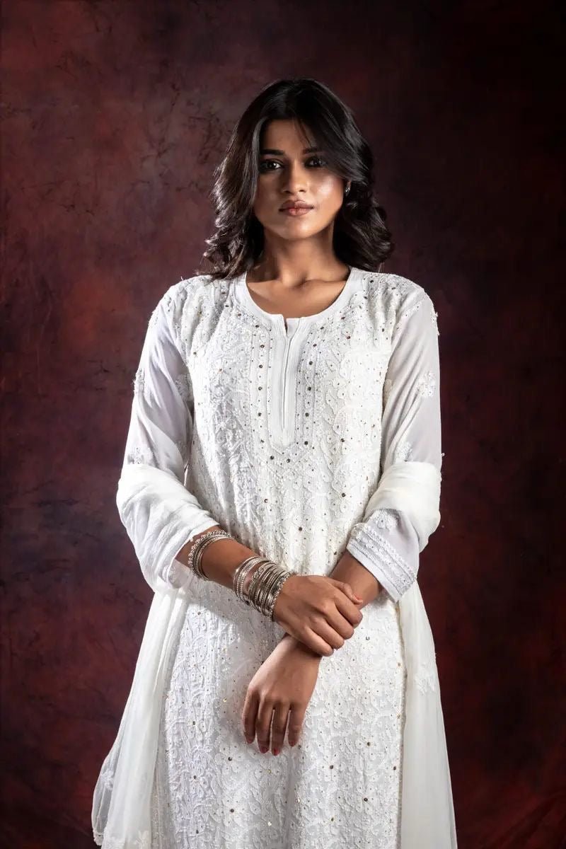 Resham Muqaish Viscose Jall Combo