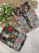 reyon printed A New Concept In reyon kurti with pant Set - Chikankari official