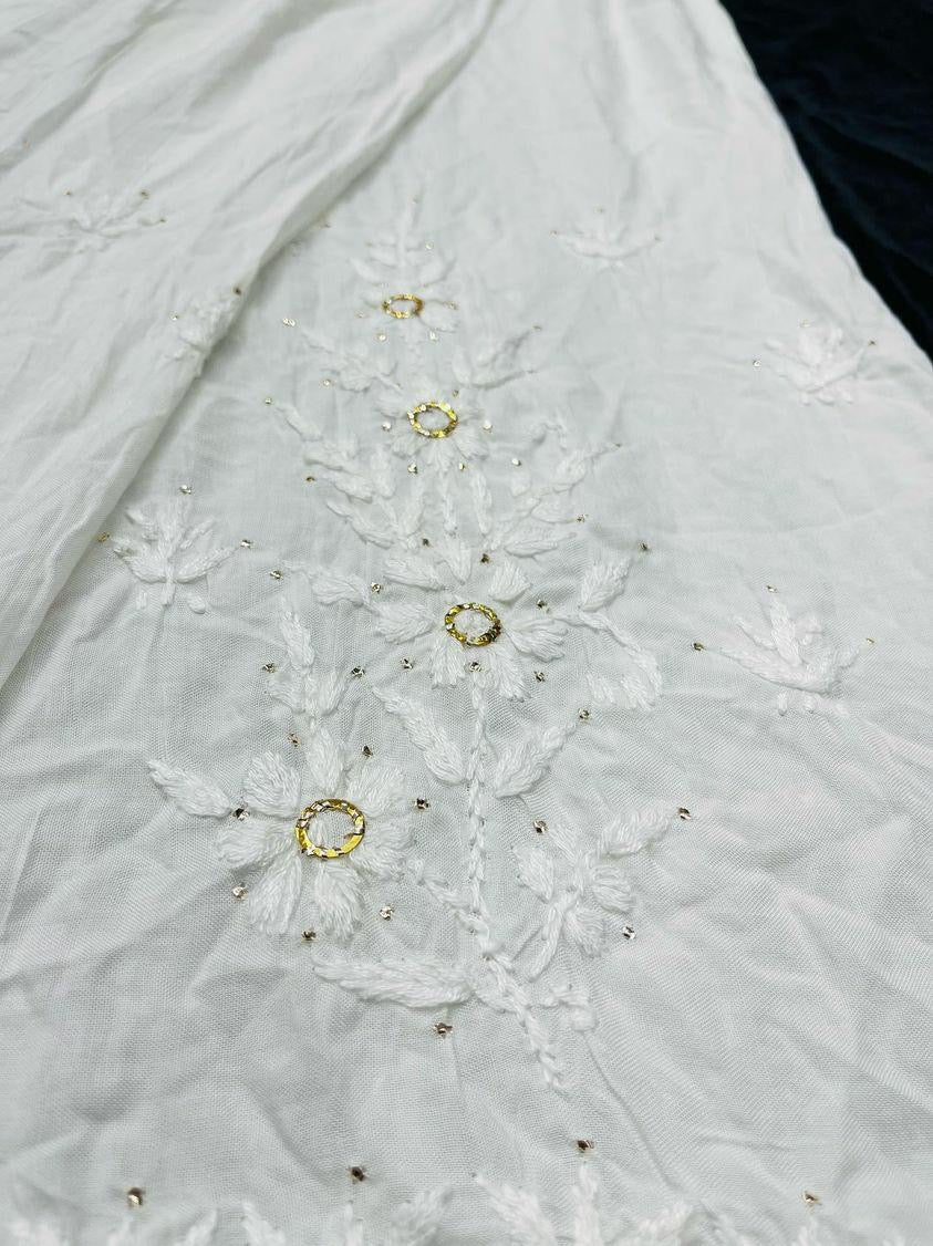 Ring Muqaish Plazzo - Chikankari official