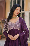 Riwayat Designer Ready Made Gown With Dupatta - Chikankari official