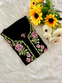 Sanya Floral Threaded Chikankari Kurta - Chikankari official
