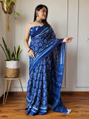 Saree With blouse 55+ Designs - Chikankari official