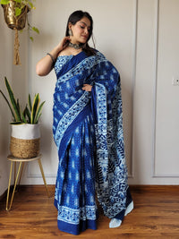 Saree With blouse 55+ Designs - Chikankari official