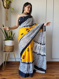 Saree With blouse 55+ Designs - Chikankari official