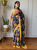 Saree With blouse 55+ Designs - Chikankari official