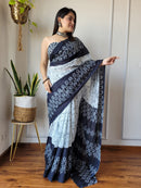 Saree With blouse 55+ Designs - Chikankari official