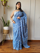 Saree With blouse 55+ Designs - Chikankari official