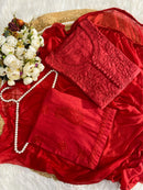 Self printed Co - ord comfort brasso dyed Cotton - Chikankari official