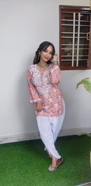 Short Dhoti Chikankari Edition - Chikankari official