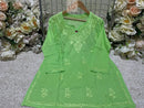 short Dobby cotton top ( limited stock ) - Chikankari official