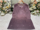 short Dobby cotton top ( limited stock ) - Chikankari official