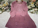 short Dobby cotton top ( limited stock ) - Chikankari official