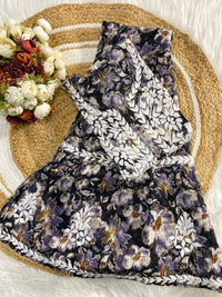 Short Pure Chikankari Gharara Set - Chikankari official