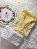 Short Summer Refresher Chikankari Top - Chikankari official