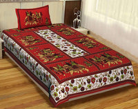 Single Bedsheets Autoloom - Chikankari official