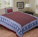 Single Bedsheets Autoloom - Chikankari official