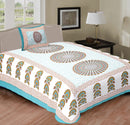 Single Bedsheets Autoloom - Chikankari official