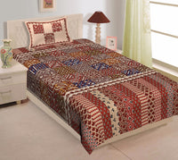 Single Bedsheets Autoloom - Chikankari official