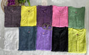 Slub Cotton Dyed Kurtis - Chikankari official