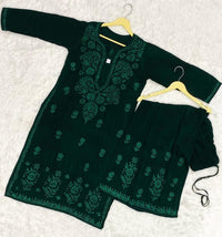 Small Size Chikankari soft Rayon combo - Chikankari official