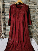 Small Sizes Viscose Muqaish Chikankari - Chikankari official