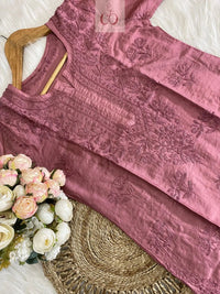 Smooth Soft Chanderi Article By Chikankariofficial - Chikankari official