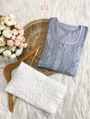 Smooth Soft Chanderi Article By Chikankariofficial - Chikankari official